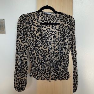 Zara size medium blouse.